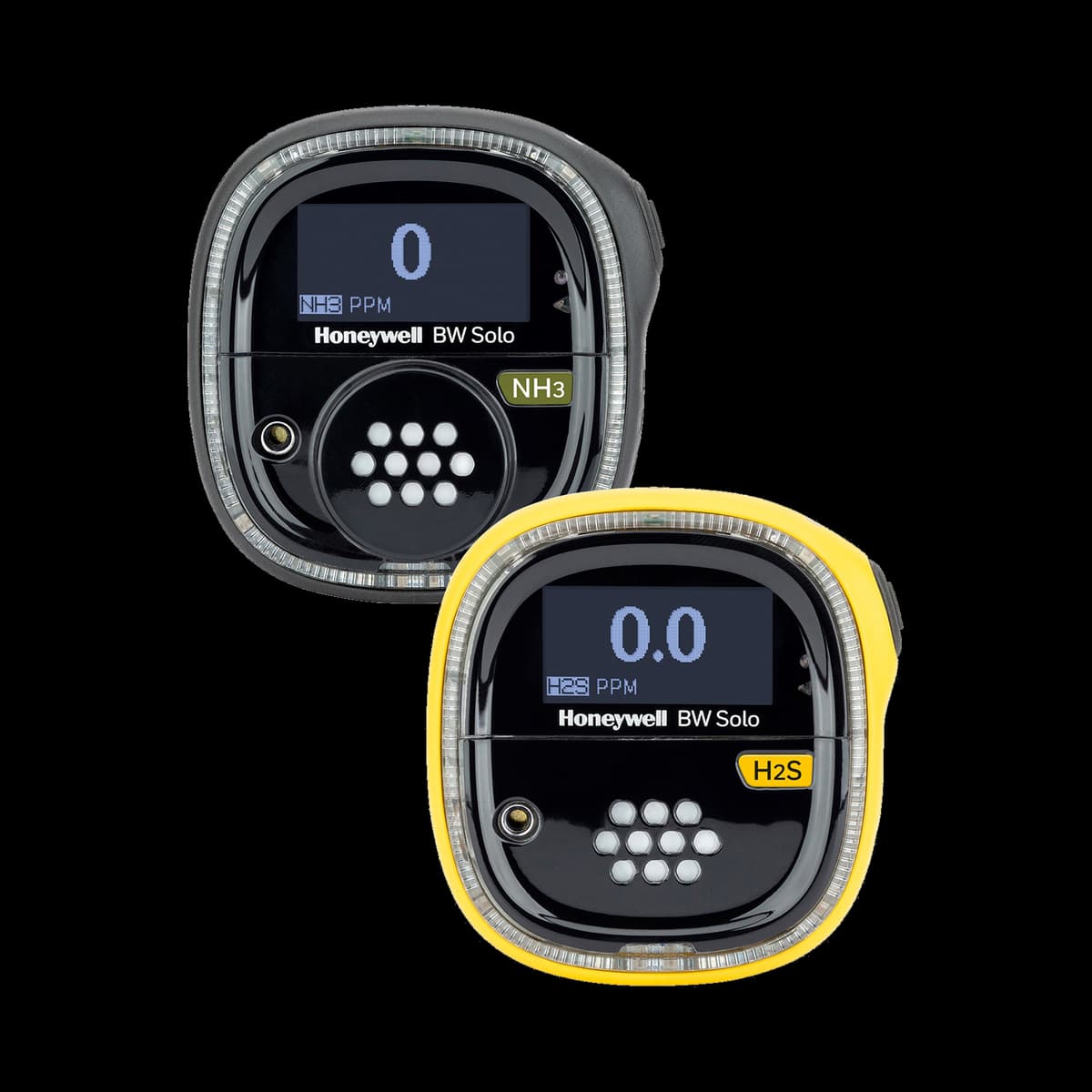 Одноканальные газоанализаторы Honeywell BW Solo с сенсорами NH3 и H2S
