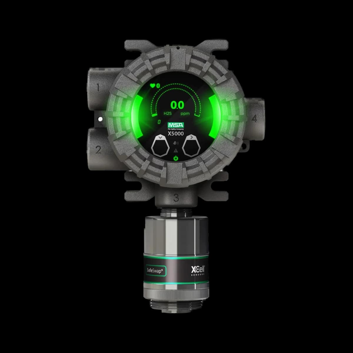 Газовый трансмиттер MSA ULTIMA X5000 с сенсором XCell H2S